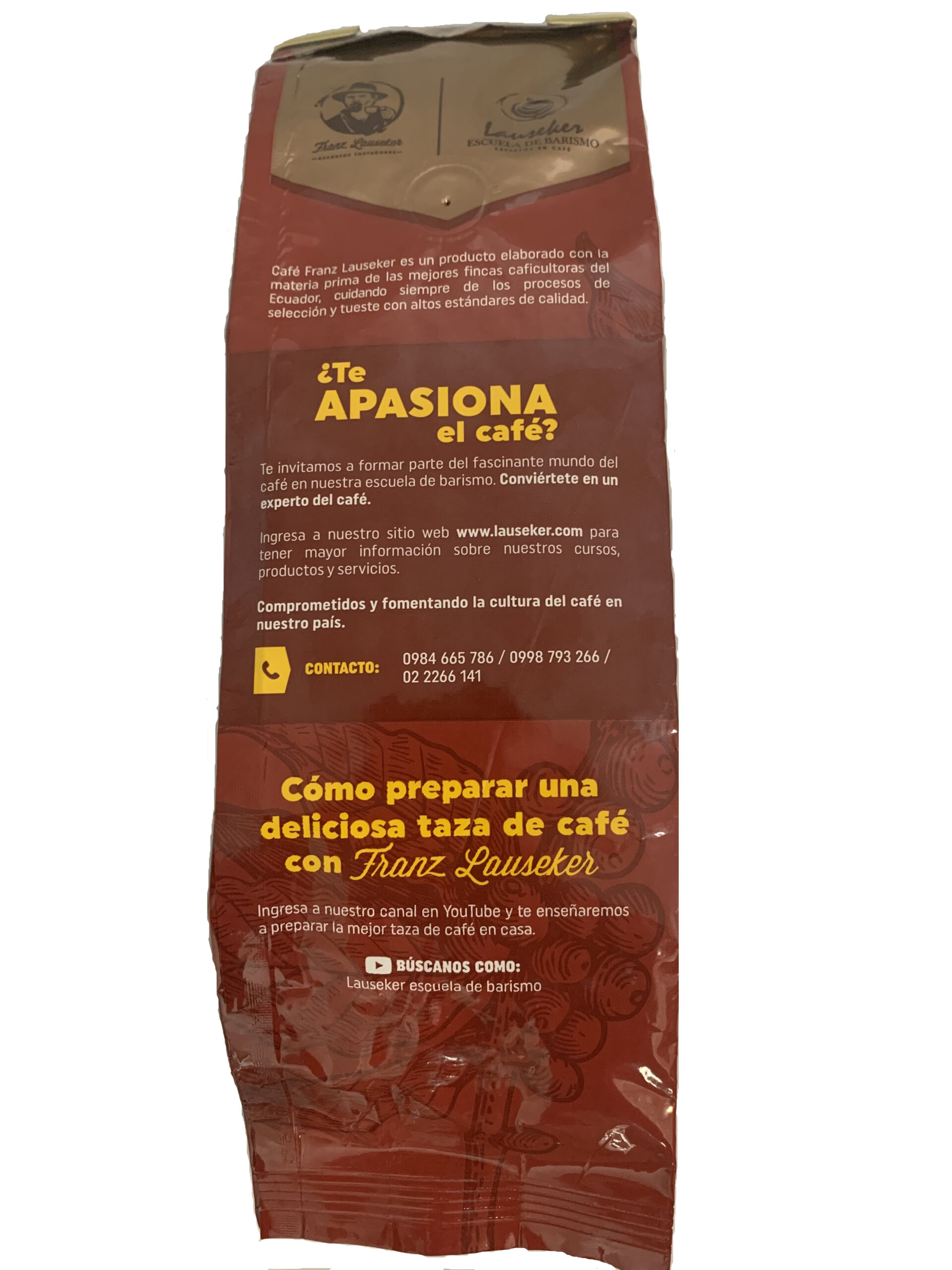 Ecuador - 100% Arabica Fresh Roasted Whole Coffee Beans - 453 g (1 lb) bag - Image 3