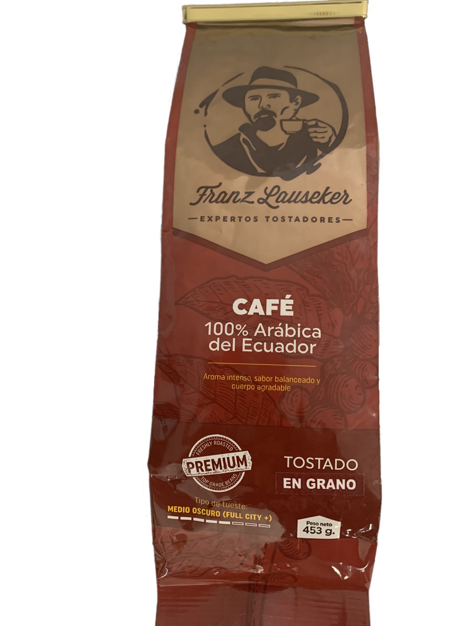 Ecuador - 100% Arabica Fresh Roasted Whole Coffee Beans - 453 g (1 lb) bag